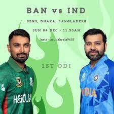 Bangladesh VS India Live Match